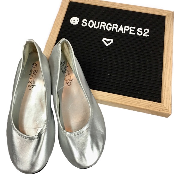 vegan leather ballet flats